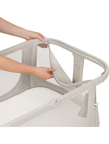 Lit cododo bébé 4en1 lionelo luna - berceau - réglable en hauteur et inclinaison - matelas inclus