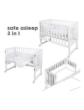 Lit cododo évolutif 3en1 + Literie - ROBA 'Safe Asleep®'