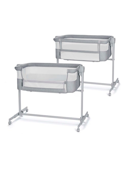Lit Cododo Kinderkraft NESTE UP 2 avec Matelas Inclus, 5 Hauteurs Réglables et Roues Freinées - Kiabi