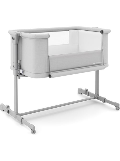 Lit cododo Kinderkraft NESTEE GROW 2 3-en-1 5 niveaux hauteur roulettes frein sac matelas - Kiabi