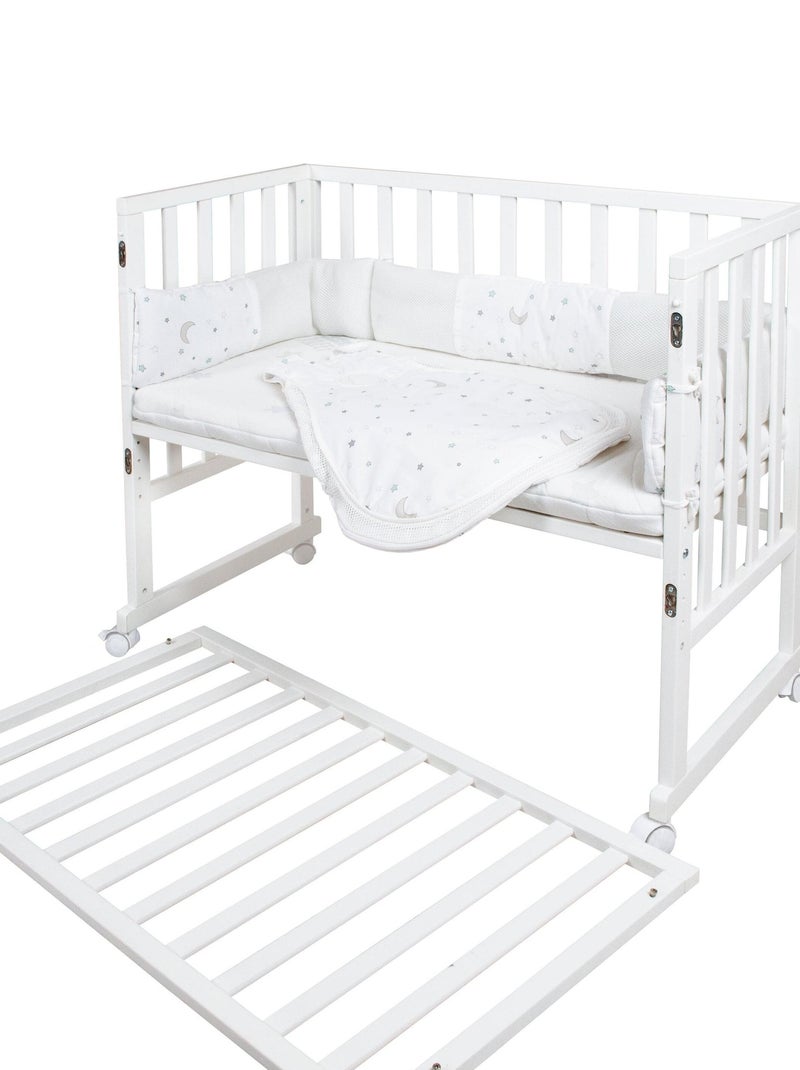 Lit cododo ?volutif 3en1 + Literie - ROBA 'safe asleep?' Blanc - Kiabi