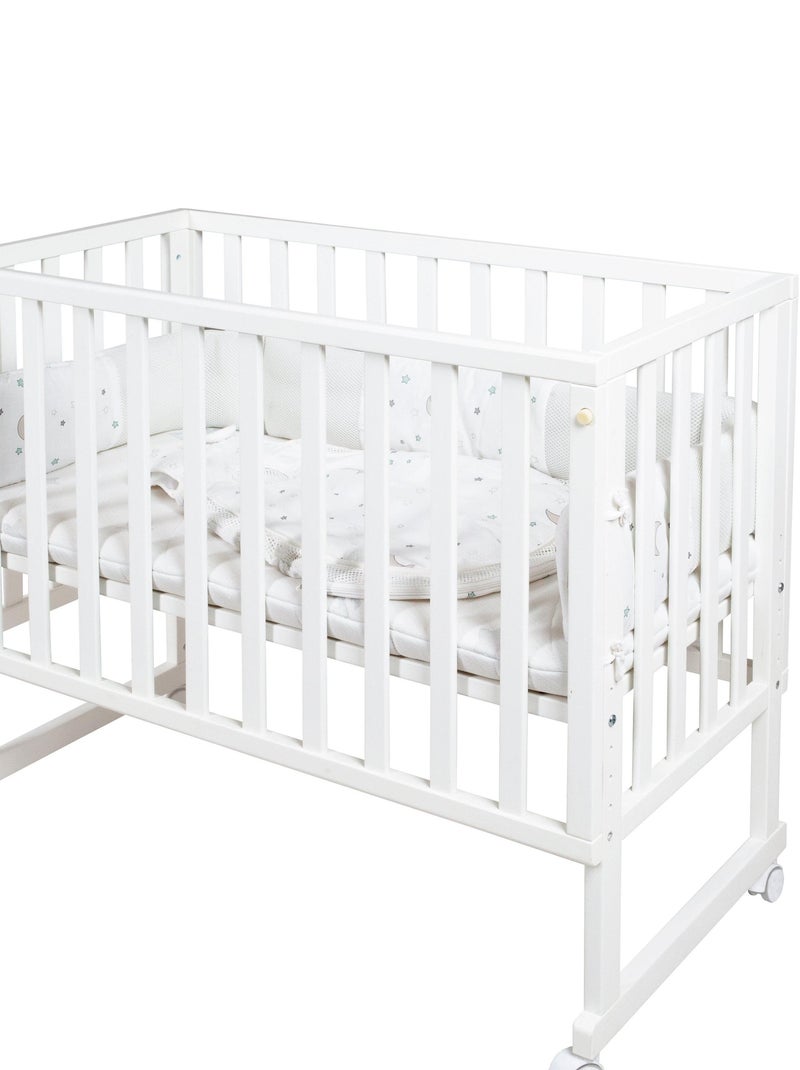 Lit cododo ?volutif 3en1 + Literie - ROBA 'safe asleep?' Blanc - Kiabi