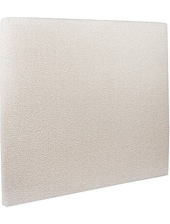 Lit coffre avec tête de lit tapissier Bouclette