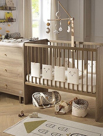 Lit combiné 120x60 évolutif en 90x190 - SAUTHON