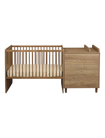 Lit combiné 120x60 évolutif en 90x190 - SAUTHON