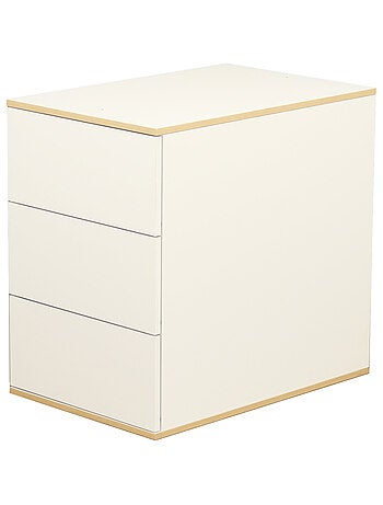 Lit combiné évolutif avec commode à langer 3 tiroirs - SAUTHON
