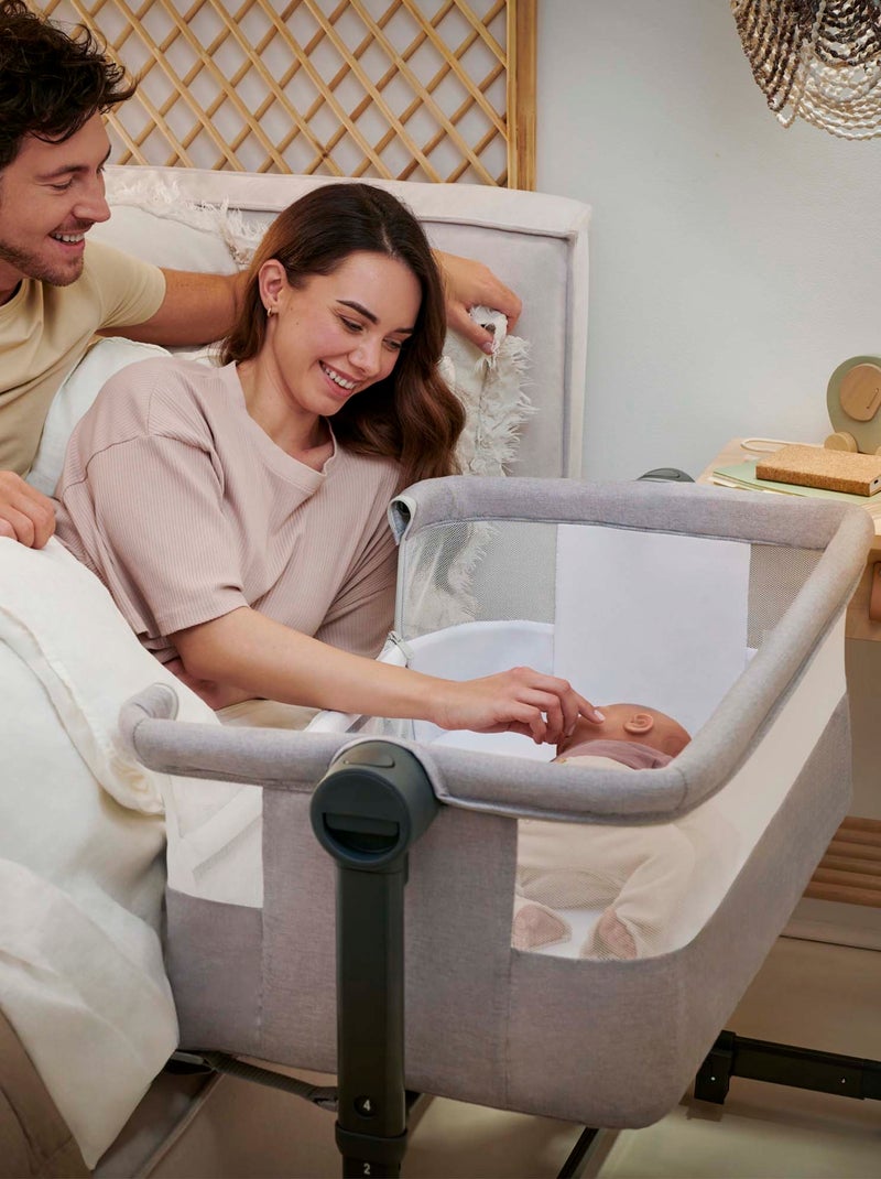 Lit d’appoint 2 en 1 NESTE UP 2 Gris - Kiabi