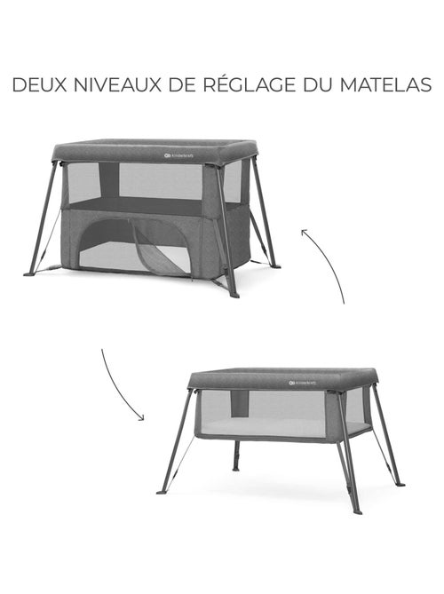 Lit de camping bébé 3en1 fonction évolutive - Kiabi Lit de camping bébé 3en1 fonction évolutive - Kiabi