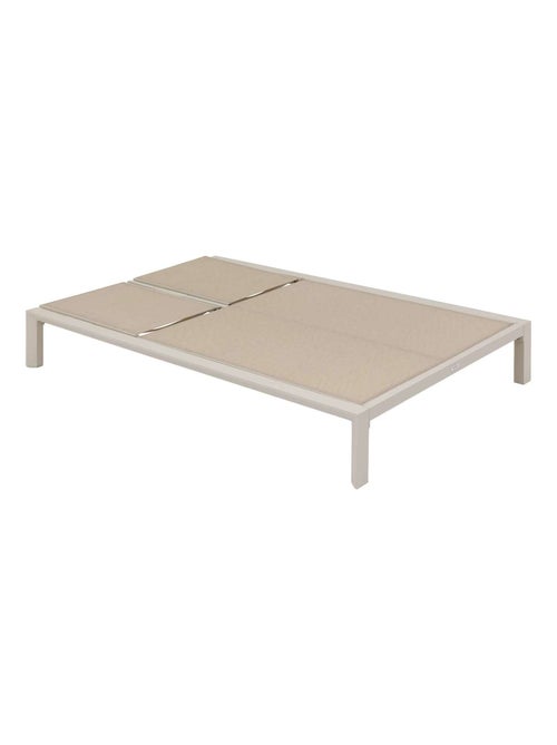 Lit de piscine double en aluminium EVASION - Kiabi
