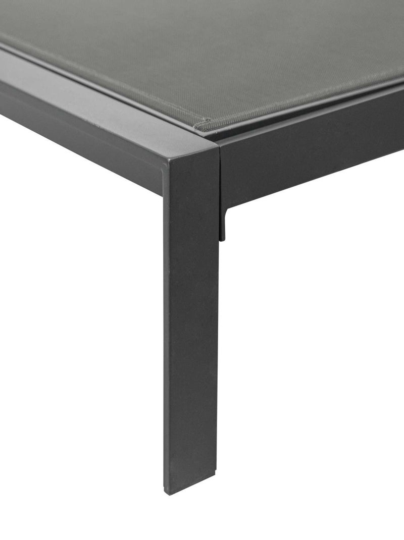 Lit de piscine double en aluminium EVASION Gris foncé - Kiabi