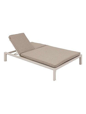 Lit de piscine double Evasion en aluminium