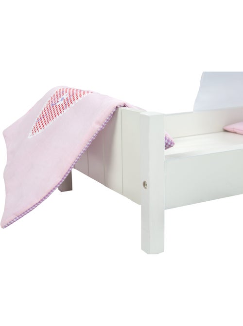 Lit de poupée avec literie complète 'Fienchen' ROBA - Kiabi