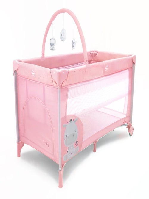 Lit de voyage compact, convient de la naissance à 15 kg, arche à jouets - Complet Duo Baby - Kiabi