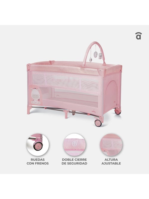 Lit de voyage Complet Duo Baby Jirafa Asalvo - Kiabi Lit de voyage Complet Duo Baby Jirafa Asalvo - Kiabi