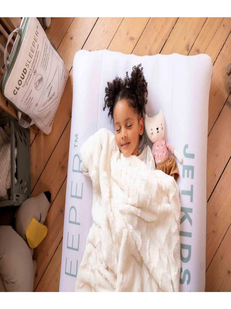 Lit de voyage enfant gonflable CloudSleeper™ JetKids™ by Stokke® Blanc - Kiabi