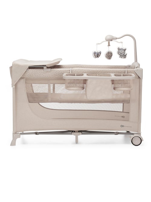 Lit de voyage et parc bébé pliable avec accessoires pratiques - Kiabi