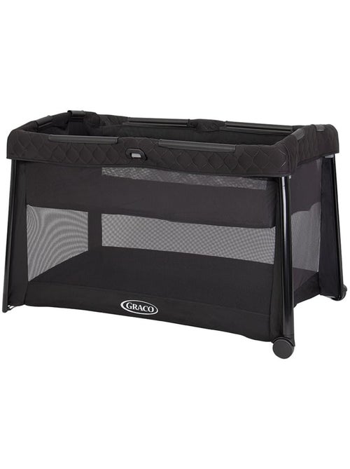 Lit de voyage pliable foldlite lx avec bassinet intégré midnight - Kiabi