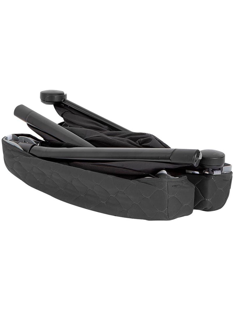 Lit de Voyage Pliable Foldlite LX avec Bassinet Intégré Midnight Noir - Kiabi