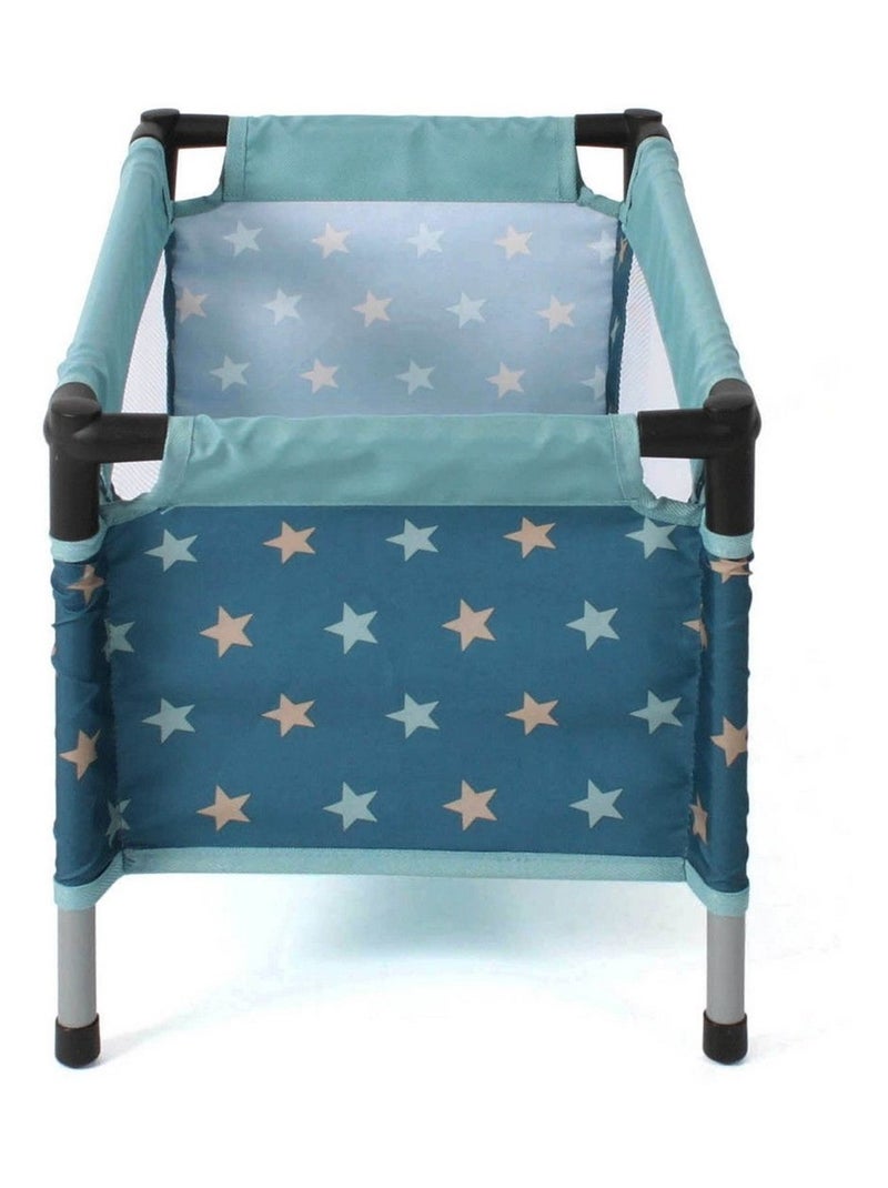 Lit de voyage pour poupées Sternchen turquoise Bleu - Kiabi