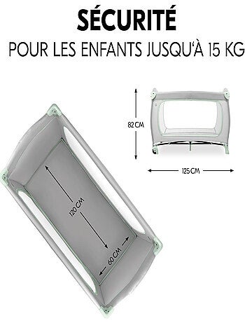 Lit de voyage Sleep N Play Go Plus Menthe