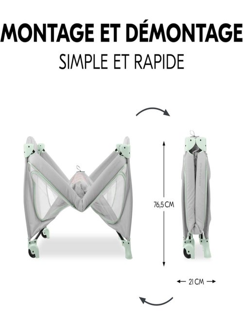 Lit de voyage Sleep N Play Go Plus Menthe - Kiabi