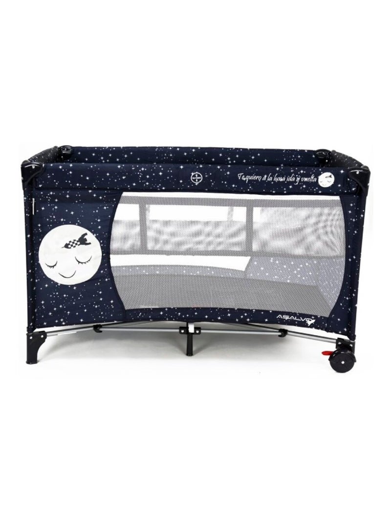 Lit de voyage smooth Bleu - Kiabi