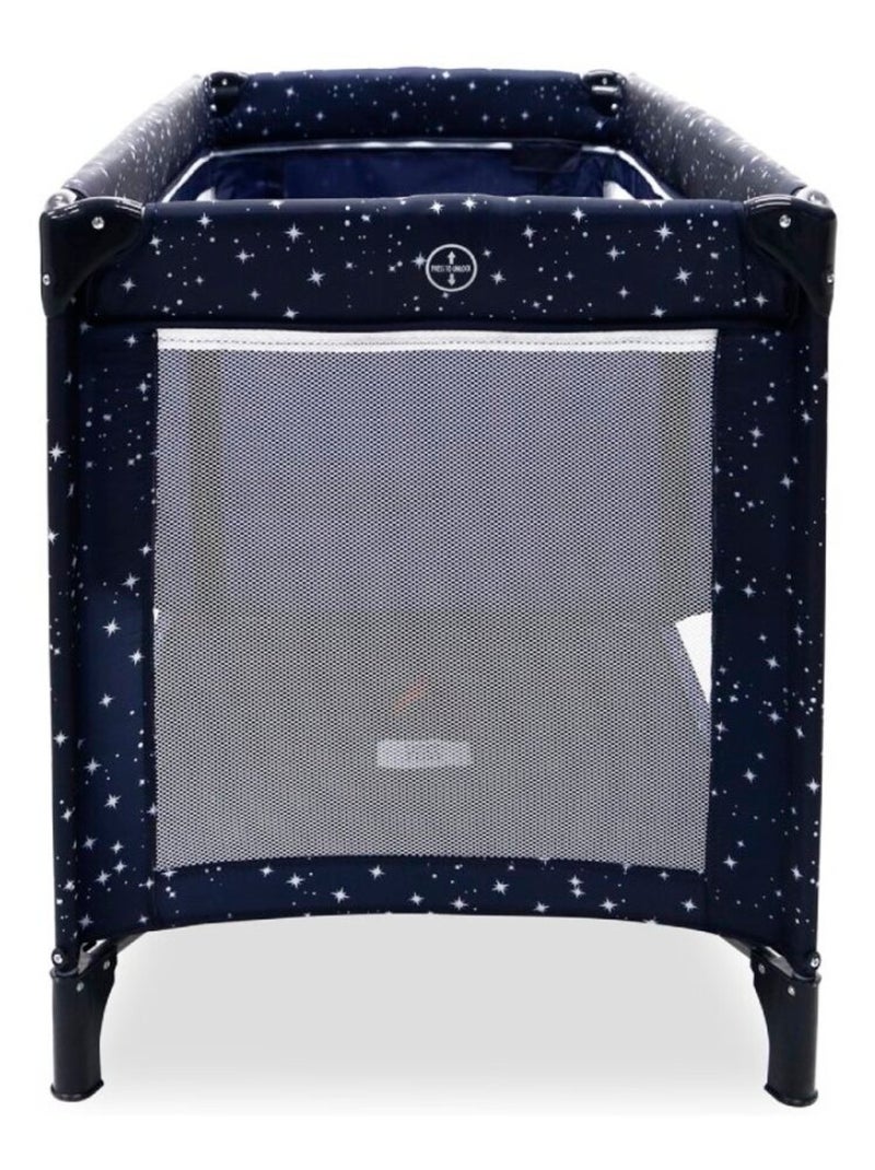 Lit de voyage smooth Bleu - Kiabi