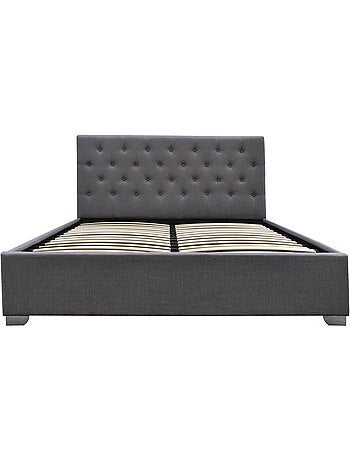 Lit double avec coffre