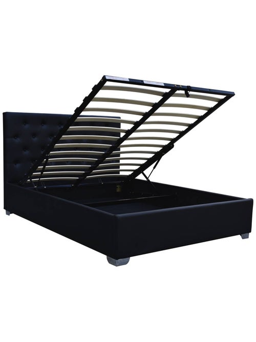 Lit double avec coffre - Kiabi