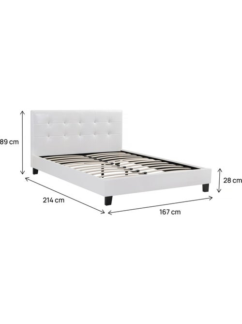 Lit double en pvc - Kiabi