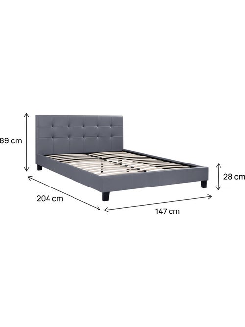 Lit double en pvc - Kiabi