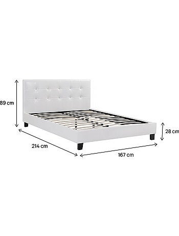 Lit double en pvc