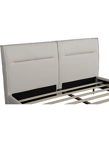 Lit double en tissu design