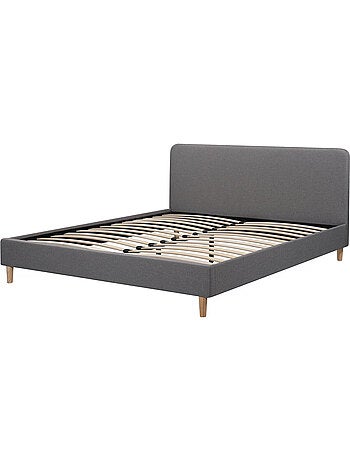 Lit double en tissu