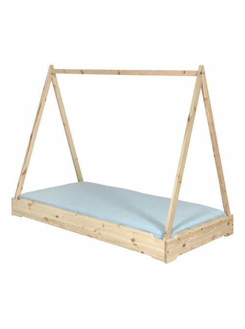 Lit empilable cabane avec matelas Jelly - AKITEN RETAIL - Kiabi