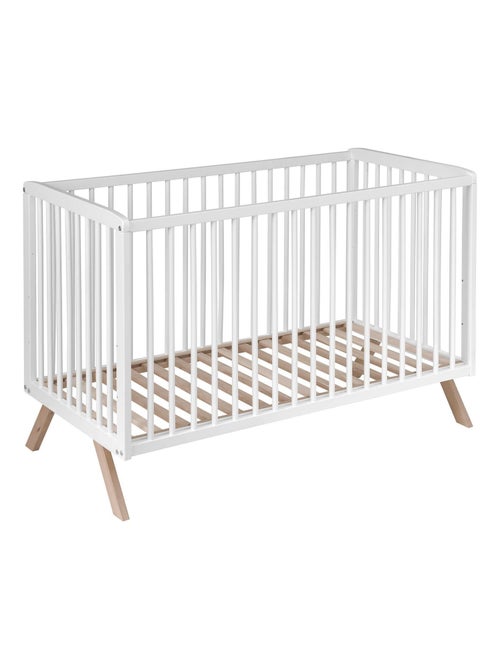 Lit en bois avec sommier réglable - Kiabi