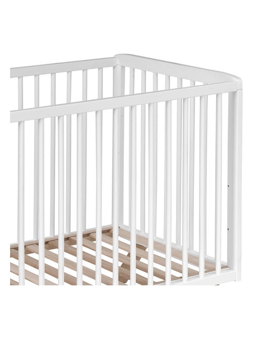 Lit en bois avec sommier réglable - Kiabi