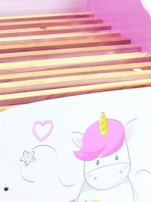Lit en bois Licorne 140 Cm - Kiabi
