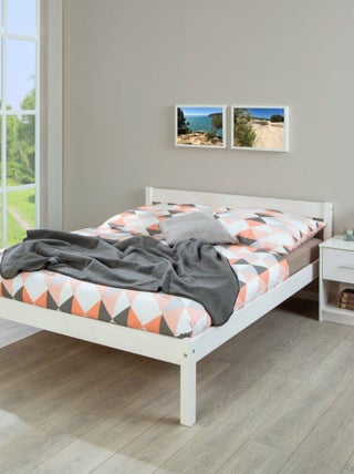 Lit en bois massif