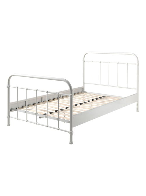 Lit en métal, sommier inclus - Kiabi