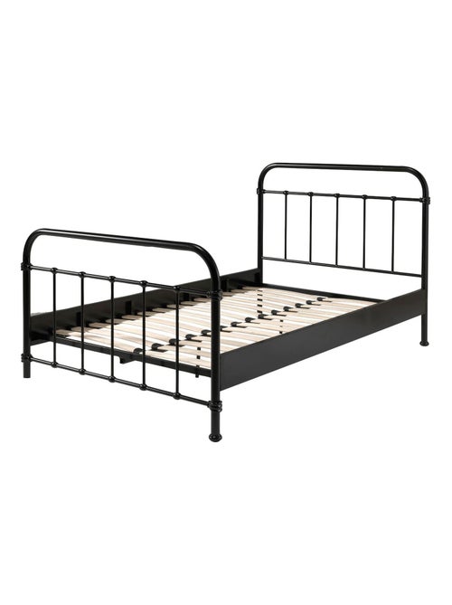 Lit en métal, sommier inclus - Kiabi