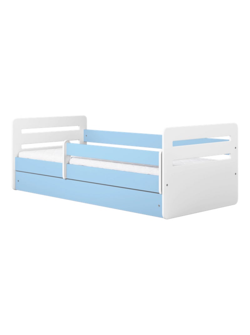 Lit Enfant - 140x80cm - Avec Tiroir Bleu marine - Kiabi