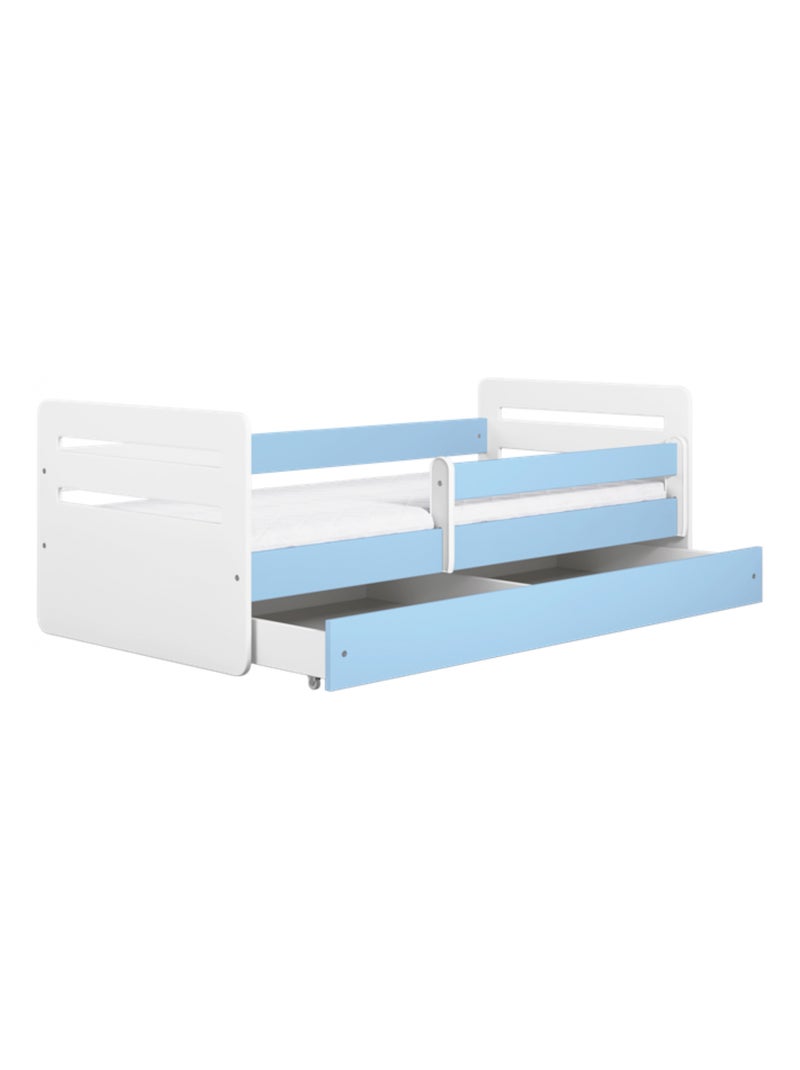 Lit Enfant - 140x80cm - Avec Tiroir Bleu marine - Kiabi