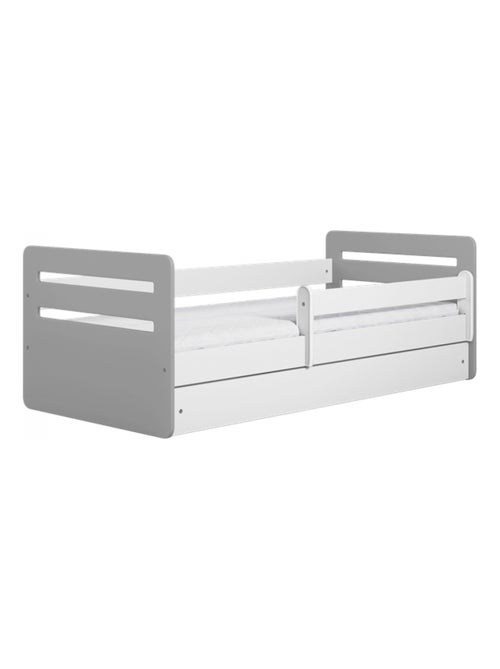 Lit Enfant - 140x80cm Avec Matelas et Tiroir - Kiabi