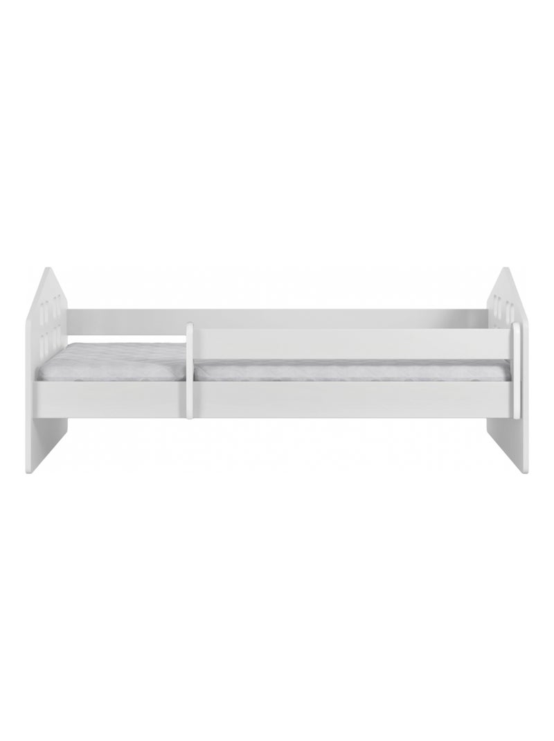 Lit Enfant - 160x80cm - avec Matelas Blanc - Kiabi