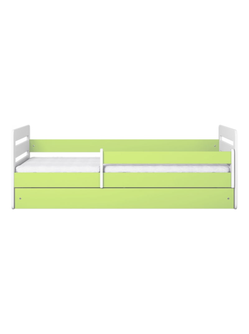 Lit Enfant - 160x80cm - Avec Matelas Vert d'eau - Kiabi