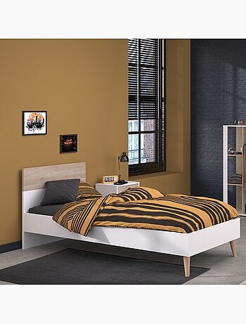 Lit enfant 90x200 adaptable en 190 cm