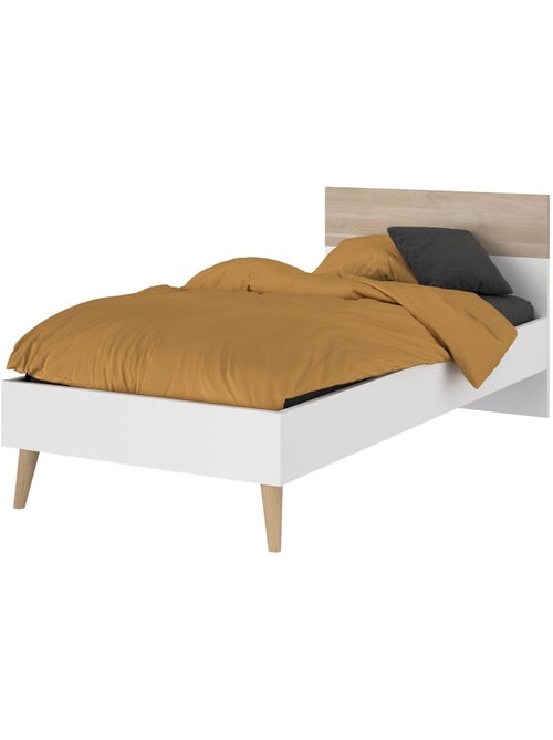 Lit enfant 90x200 adaptable en 190 cm - Kiabi