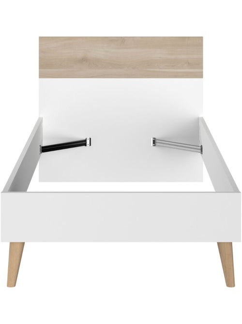 Lit enfant 90x200 adaptable en 190 cm - Kiabi
