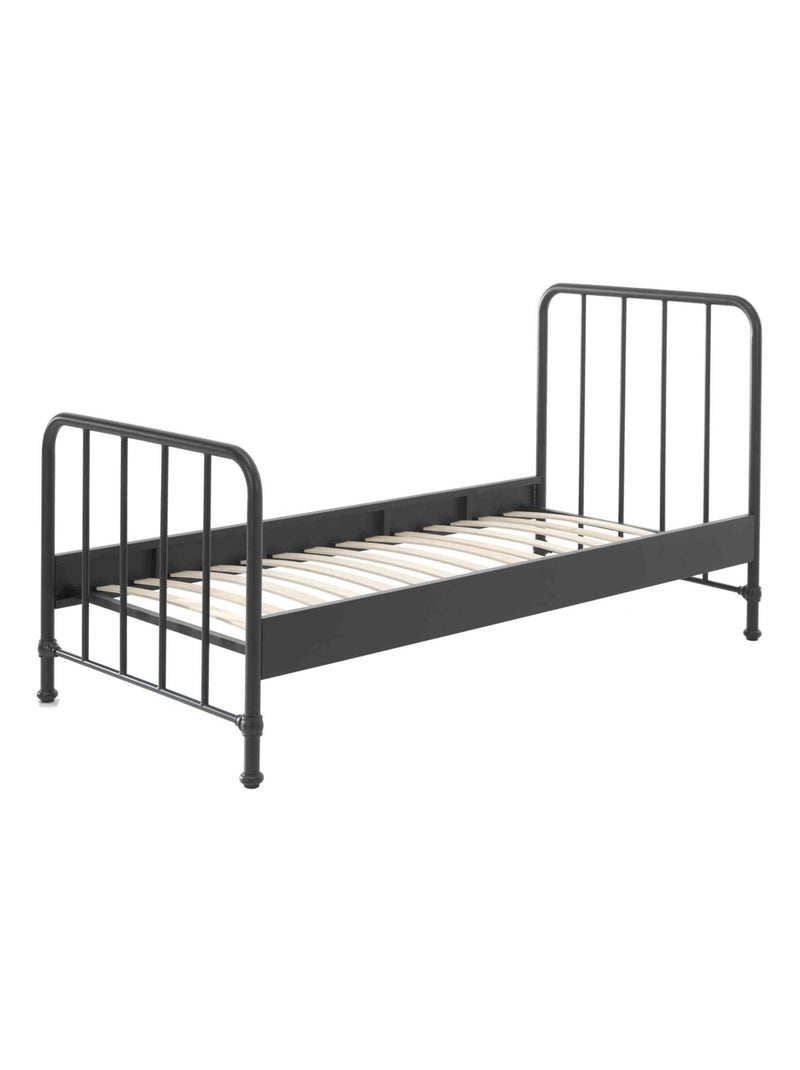 Lit enfant à barreaux en métal Noir - Kiabi